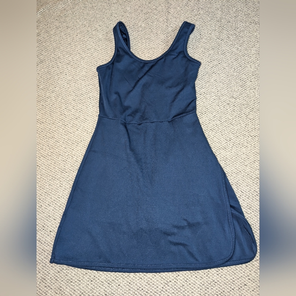 Sport Elegant Navy Blue Women's Dress